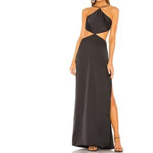 Ronny Kobo Marietta Gown NWT Size Medium Black